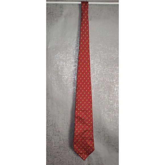Gucci Men's 100% Silk Red Tie - Picture 2 of 6